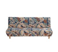 ABZDUNG Funda de sofá sin Brazos, elástica, for 2 y 3 plazas, for Cama sin Brazos, Plegable, con Sistema Clic-clac.(I)