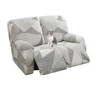 ABZDUNG Funda for sillón reclinable, Universal, for una Sola Plaza, Moderna y Lavable, con Bolsillos, for sofá de Masaje.(Large,2 Posti)