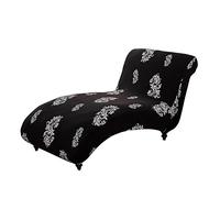 ABZDUNG Funda for Tumbona sin Brazos, Funda elástica for Chaise Longue, Funda for sillón reclinable for Sala de Estar(Ali Bianche E Nere)