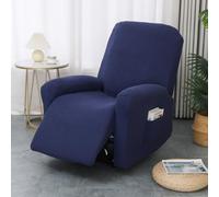 ABZDUNG Funda Universal for sillón reclinable, elástica, de Jacquard, de una Plaza con Bolsillo, extraíble.(H)