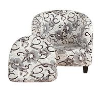 ABZDUNG Fundas for reposabrazos Tullsta Cabriolet, Funda for sillón Chesterfield, Funda elástica de 2 Piezas(Mazzo Di Fiori)