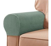 ABZDUNG Juego de 2 Fundas for reposabrazos de sofá, elásticas y Antideslizantes, for Proteger Muebles y sillones.(Verde Salvia)