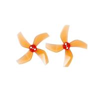 ABZEKH Drone Accessories For GEMFAN D51 2020 2x2 2 Pulgadas 50,3mm 4 aspas for hélice de PC 1,5mm for RC FPV Racing Estilo Libre for Dron Tinywhoop BETA85X de 2 Pulgadas(20pairs Orange)