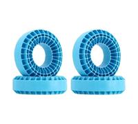 ABZEKH Drone Accessories For neumáticos de Rueda de 1,9", Caucho de Silicona for Inserto de Espuma, Apto for 118-122 mm (4,75" de diámetro Exterior) for Crawler RC 1/10(Blauw)