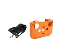 ABZEKH Drone Accessories Funda de Silicona for Controlador dji RC N3 N2 N1, Funda de Silicona for dji Neo/Air 3S/Mini 4 Pro con cordón de protección, Accesorios.(Orange)