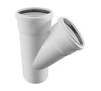 Abzweig raupiano Plus DN 110/50, 45 grados