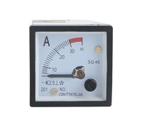 AC 0-20A 1A 2A 3A 5A 10A 15A 20A 30A 50A Panel analógico amperímetro medidor de corriente amperio SQ-48 2,5 margen de Error(3A)