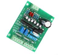 AC 12V VU Meter Driver Board con placa de circuito de doble cara y función de silencio para un rendimiento consistente del medidor de nivel de audio