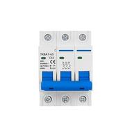 AC 1P 2P 3P 4P 230V 400V 6KA disyuntor interruptor de aire 10A 16A 20A 32A 40A 50A 63A protección contra cortocircuitos de sobrecarga