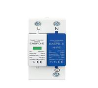 AC 1P 3P + NPE 50KA T1 T2 385V 275V Protector contra sobretensiones for el hogar Protector Solar de bajo Voltaje Dispositivo pararrayos Rail