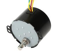 AC 220, 1PCS AC220V Miniatura Baja Velocidad Gran Momento de Fuerza V 5RP RPM 15RPM 30RPM 50rpm Mo Ors Mo Ors Síncrono o CW CCW 50rpm 6 10W Ruido Eléctrico para Máquina