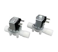AC 220V 110V DC 12V 24V 1/2" 3/4" Male Thread Solenoid Valve Water Control Valve Controller Switch Normally Closed Normally Open(1/2",AC 220V_NORMALLY OPEN)
