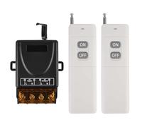 AC 220V/230V/240V 1000m 30A - Interruptor inalámbrico para luz exterior (1000 m, no requiere cableado)