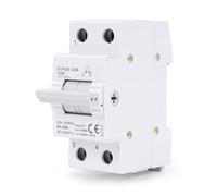 AC 220V Interruptor de conmutación 1P 125A Interruptor seccionador de transferencia manual de doble potencia Interruptor de transferencia manual de aislamiento Interruptor Montaje en carril DIN