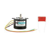 AC 220V Motor Sincrónico de Engranaje CW/CCW de Reducido 5-50RPM 6-10W Motor Síncrono de Engranaje Miniatura(40turns)
