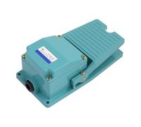 AC 250V 15A 1NO 1NC Interruptor de pedal de pedal momentáneo con prensaestopas TFS-402 Verde