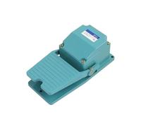 AC 250V 15A 1NO 1NC Interruptor de pedal momentáneo con prensaestopas TFS-402 Verde