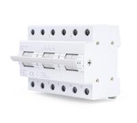 AC 380V Interruptor de conmutación 3P 125A Interruptor seccionador Interruptor aislador de transferencia manual de doble potencia Interruptor automático de enclavamiento Montaje en carril DIN
