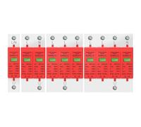 AC 385V SPD 1P 2P 3P 4P 20KA 30KA 40KA 60KA Dispositivo de descargador de bajo Voltaje PV contra sobretensiones domésticas 1 Uds(3P,AC385V 30-60KA)