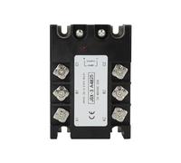 AC -AC trifásico relé de estado sólido módulo de relé industrial voltaje de entrada 25A 40A 60A 100A 120A 70-280V voltaje de salida 24-480V 1 Uds(25A)