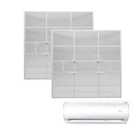 AC Air Filter | Air Conditioner Furnace Filtration Parts | AC Dust Filter | for Home Living Room Bedroom RV Apartment Dormitory Office Workshop