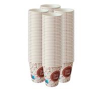 AC ALL CATERING 1000 Vasos Desechables de Café Para Llevar - Vasos Cartón para Servir el Café, el Té, Bebidas Calientes y Frías (7 oz - 200 ml, Decorado)…