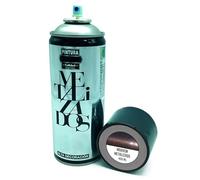 AC - Bote de Pintura en Spray - Fabricado en España - Ideal para cualquier superficie, Madera, Metal, Cartón, Piedra o Cerámica - Capacidad de 400 ML - Color Marrón Metalizado
