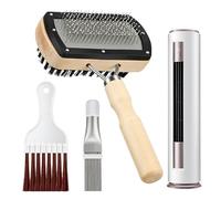 Ac Cleaner Kit - Ergonomic Non Slip Grip Washer Tool, Heavy Duty Cleaning Equipment, Condenser Fin Comb Repair Straightening Device Maintenance | Home Dorm Hotel Dormitory Apartment Rental Kitchen