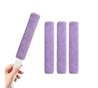 AC Coil Brush, Microfiber Crevice Cleaning Tool for Dust Grease Oil Dirt, Compact Appliance Support Aid, Reusable Home Kit, Portable Maintenance Accessory, for Condenser Refrigerator Duct Appliance