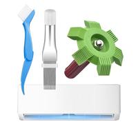 AC Coil Comb - Juego de limpiador de aletas de aire acondicionado, evaporador de CA, cepillo de limpieza, accesorios para el hogar para adultos, profesionales, hogar, dormitorio, taller, garaje