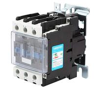 AC Contactor CJX2-6511 AC 220V 65A Contactor de Eléctrico Interruptor del Controlador de Motor de Montaje en Riel DIN