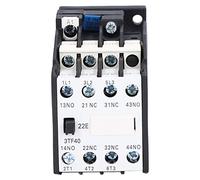 AC Contactor Controller 220V 9A 2NO+2NC for DIN Rail Automatic Control | 2NO and 2NC Contacts, DIN Rail Mounting, Automatic Control Circuits