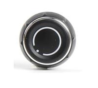 AC Control Switch para Cayenne para Panamera Consola Central Tapa De La Perilla De Volumen De Audio Botón del Interruptor De Control De CD 911 para 718 918 HVAC Blower Fan Knob(Bien)