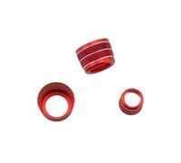 AC Control Switch Para X3 Cubierta De La Perilla Del Aire Acondicionado Perilla De Volumen De Control Central HVAC Blower Fan Knob(Red)
