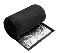 AC Copper Pipe Insulation Cover, HVAC Line Set Sleeve, 3-Layer Oxford Protection, UV and Weather Resistant, Outdoor Ductless System Use, 72x10.2 Inches, Black Color, 1 Piece