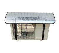 AC Cover for Outside Unit - Air Conditioner Outside Units Covers, Air Conditioner Cover | Detachable Waterproof Top AC Unit Defender Cover, Aluminum Foil Air Conditioning Cover with Strap