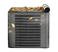AC Cover For Outside Unit - Waterproof Full Mesh Debris Wrap | Outdoor AC Unit Cover, Waterproof Full Mesh Wrap With Ventilation For Rain Snow UV Rays House Office Cleaning