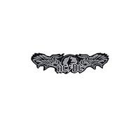 Ac Dc Acdc Fly Silver parche patch bordado con logotipo para planchar de hierro en apliques
