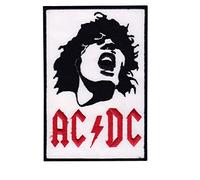 Ac Dc Acdc Head Hq parche patch bordado con logotipo para planchar de hierro en apliques