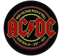 “AC/DC ACDC High Voltage Rock & Roll” Parche para coser.