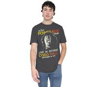 AC/DC ACDC Powerage Tour Camiseta Unisex, Carbón, L