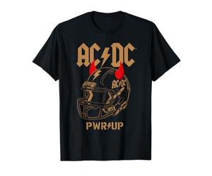 AC/DC Are You Ready PWR UP Casco de fútbol Tour 2025 Camiseta