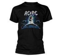 ACDC AC/DC Ballbreaker Camiseta, Negro (Black Black), Large para Hombre