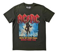 Ac/Dc Blow Up Your Video con licencia Camiseta hombre