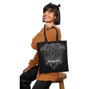 AC/DC Bwacdcrbb002 TOTE BAG Mixto, Negro, Talla única, Negro, talla única, Utilidad