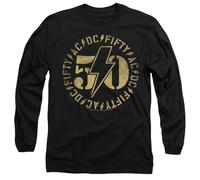 AC/DC Camiseta 50 Logotipo para Adultos Unisex (TV9342)