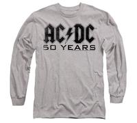 AC/DC Camiseta 50 Years Logotipo para Adultos Unisex (TV9345)