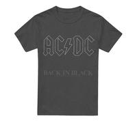 AC/DC Camiseta Back In Black para Adultos Unisex (TV17398)