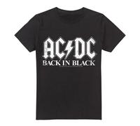 AC/DC Camiseta Back In Black para Hombre (TV13345)