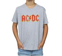 AC/DC Camiseta Efecto Envejecido de Algodón Niños (BI422)